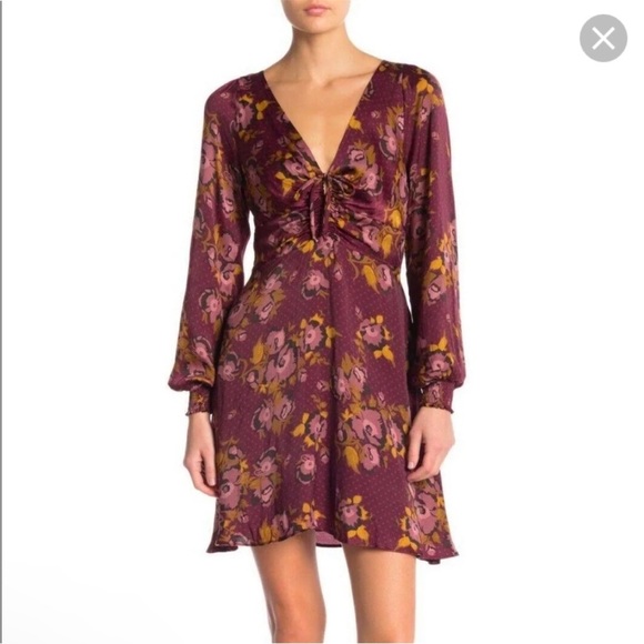 Free People Morning Light Mini Dress Size 4 - Picture 1 of 9